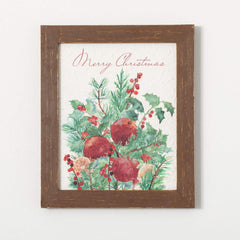 Christmas Botanical Wall Art