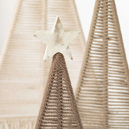 Bo-Ho Macrame Tree Set Of 3