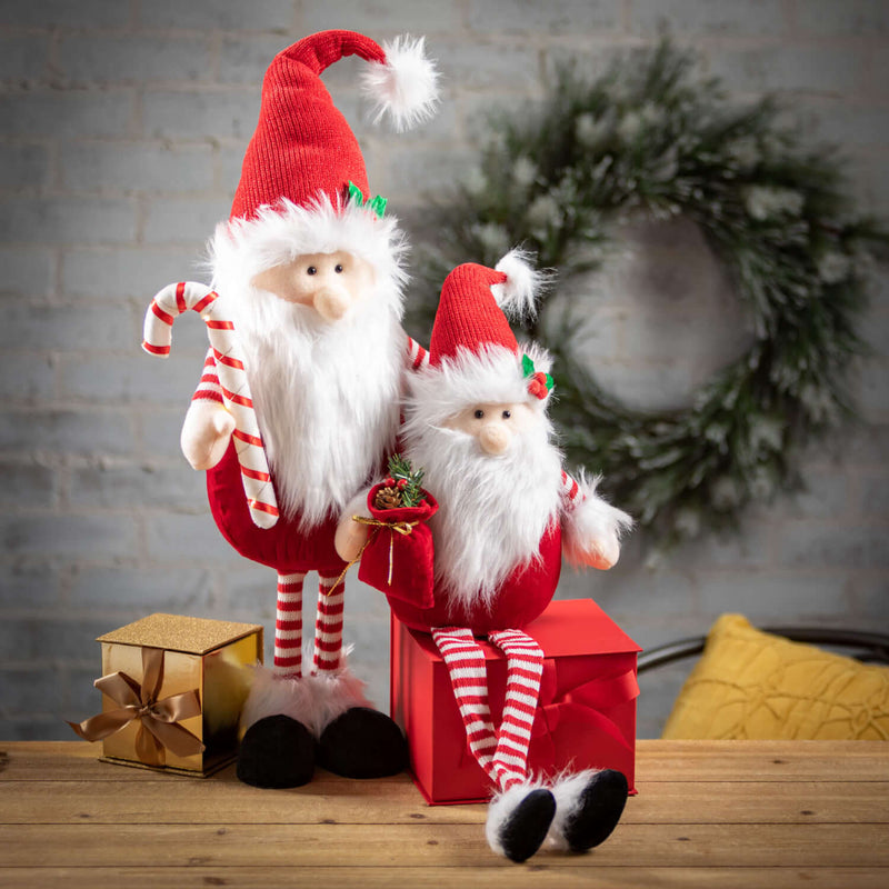 Led Standing Santa Figure