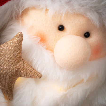 Led Bean Bag Santa Figure
