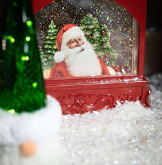 Santa Gnome Head Led Light