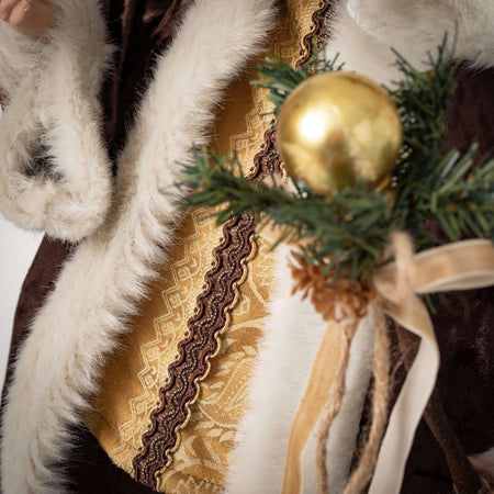 Woodland-Inspired Santa Figure