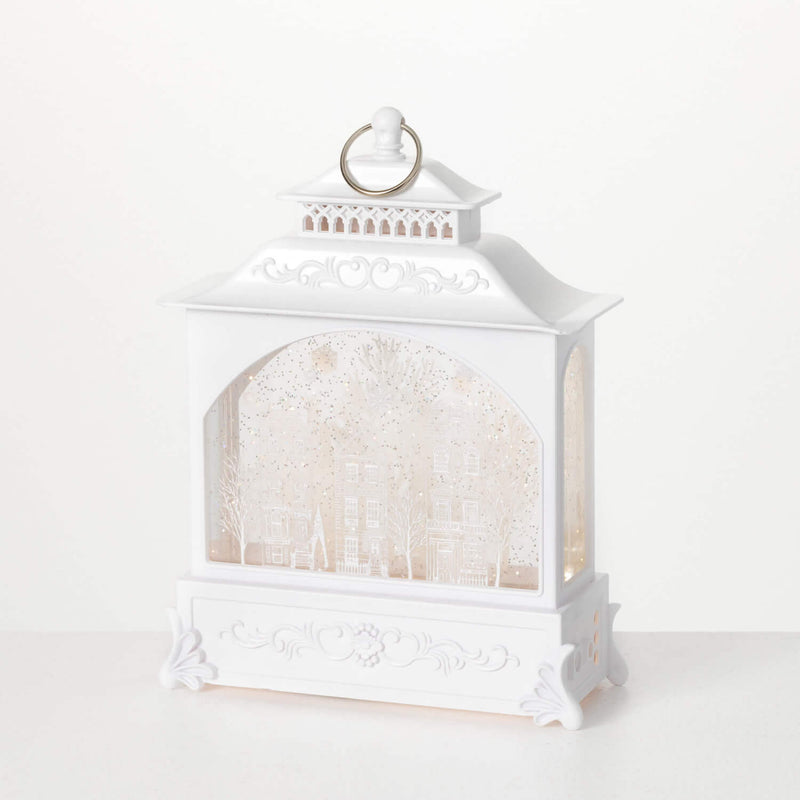 Illuminated Cityscape Lantern
