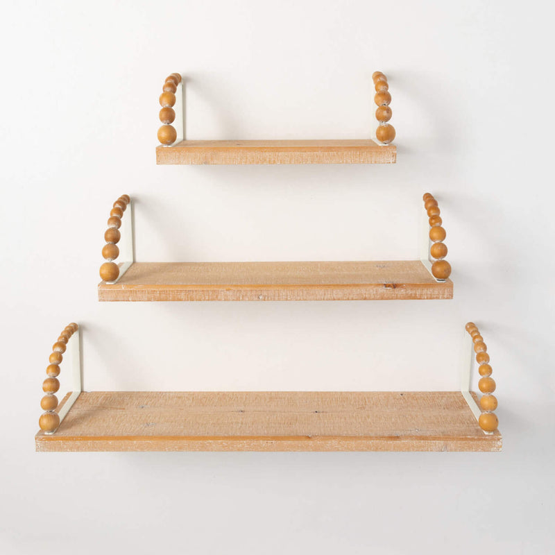 Wood Wall Ledge With Bead Side