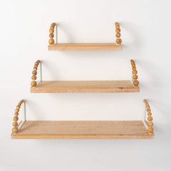 Wood Wall Ledge With Bead Side