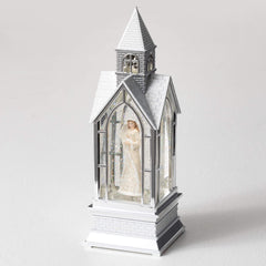 Led Angel In Church Finial
