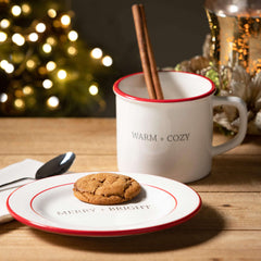 Holiday Dessert Plate Set Of 4