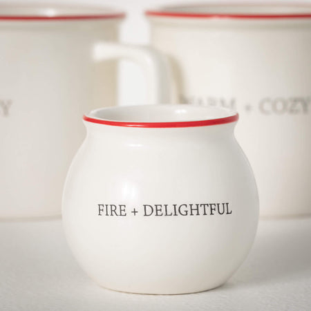 Matchstick Holder And Mug Set
