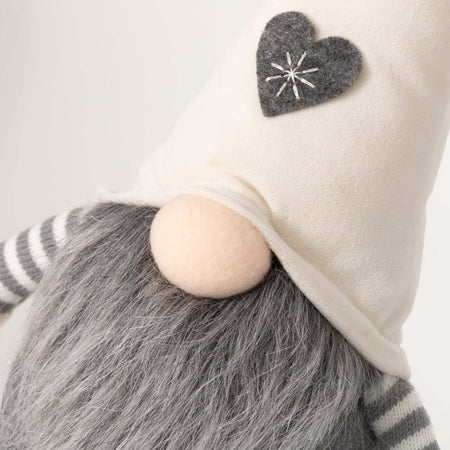 Gray Standing Longlegged Gnome