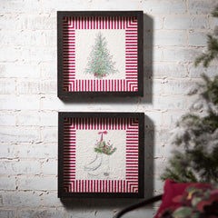 Skates & Tree Art, Set Of 2