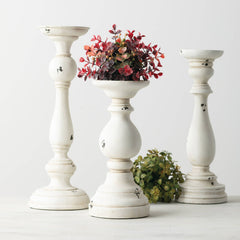 Pillar Candle Holder Set 3