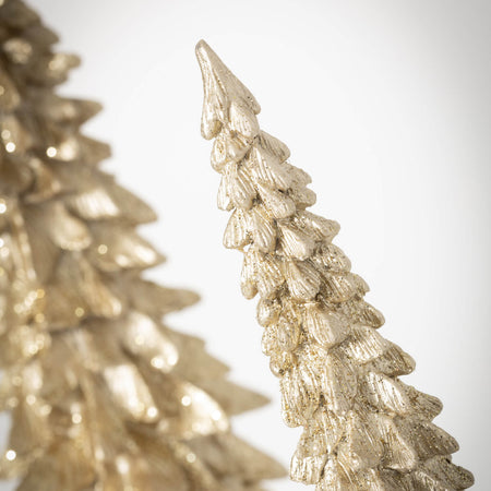 Tabletop Gold Tree Set Of 2