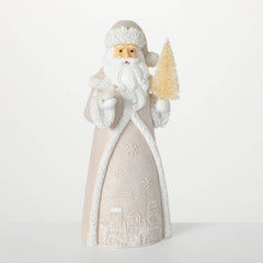 Village Adorned Resin Santa