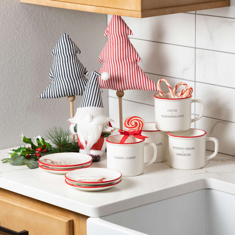 Christmas Gnome Figurine Set