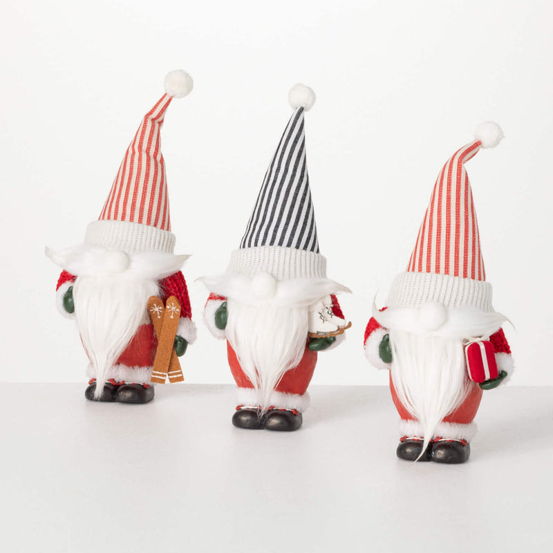 Christmas Gnome Figurine Set