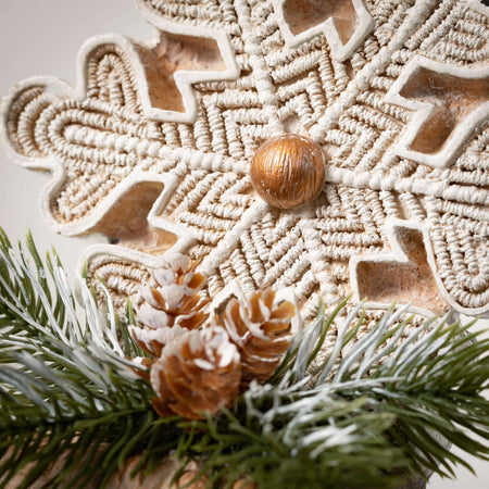 Snowflake Stocking Holder