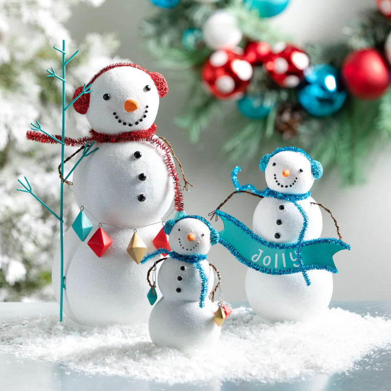 Holly Jolly Snowman Couple