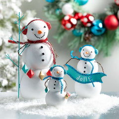 Holly Jolly Snowman Couple
