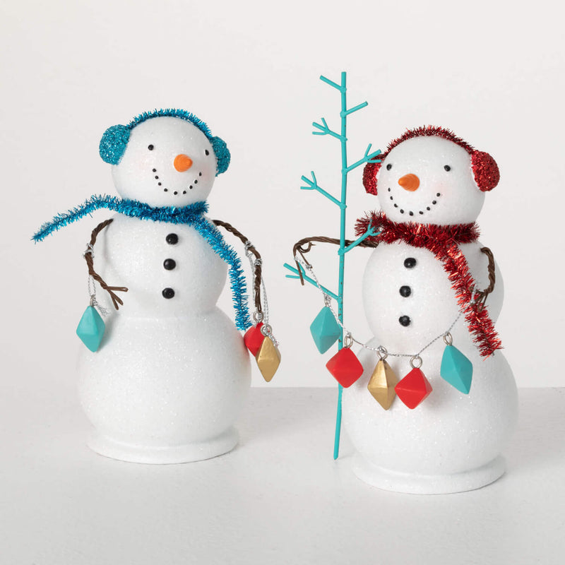 Holly Jolly Snowman Couple