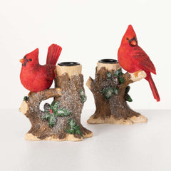 Cardinal Taper Candle Holders