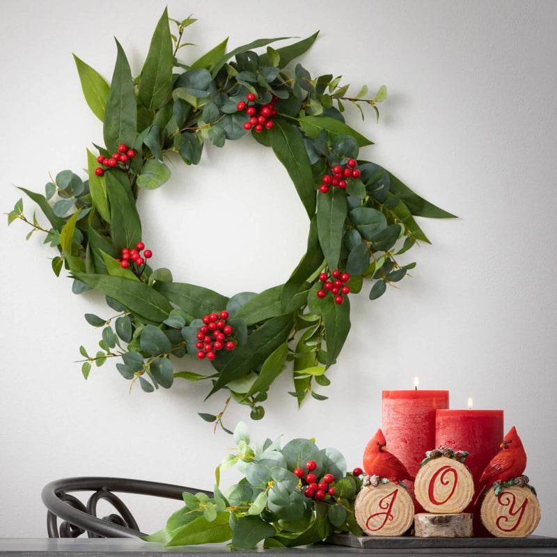 Woodland "Joy" Tabletop Decor