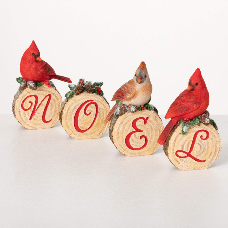 Woodland "Noel" Tabletop Decor