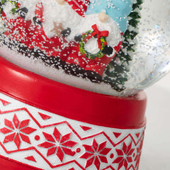 Winter Gnome Trio Snow Globe