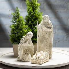 Distressed Nativity Set Of 6