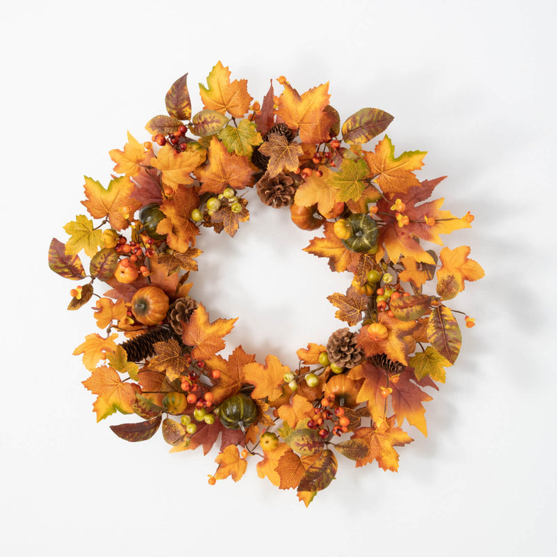 Pumpkin/Berry Wreath