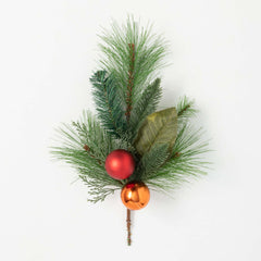 Ornamental Festive Pine Pick