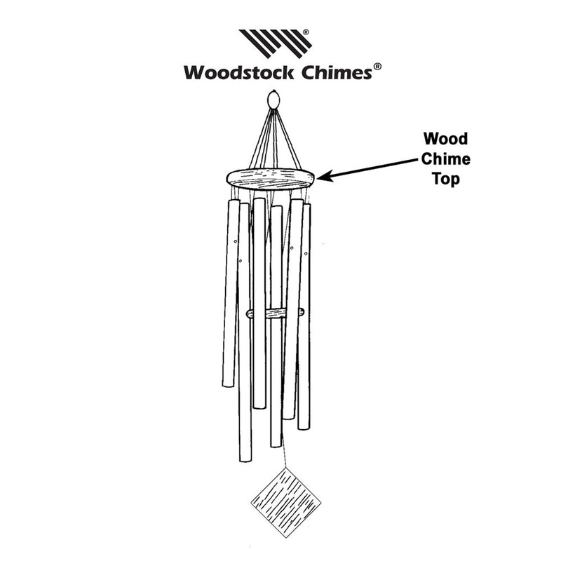 Wood Chime Top for Encore® Chimes - 5.25-inch