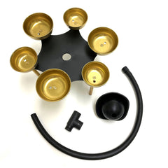 Center bell assembly for Encore Water Bell Fountains (black bowl) - main image