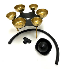 Center bell assembly for Encore Water Bell Fountains (black bowl) - main image