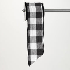Wide Buffalo Plaid Ribbon