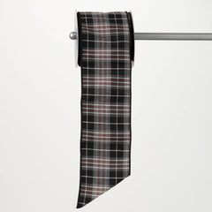 Wide Wired Plaid Ribbon