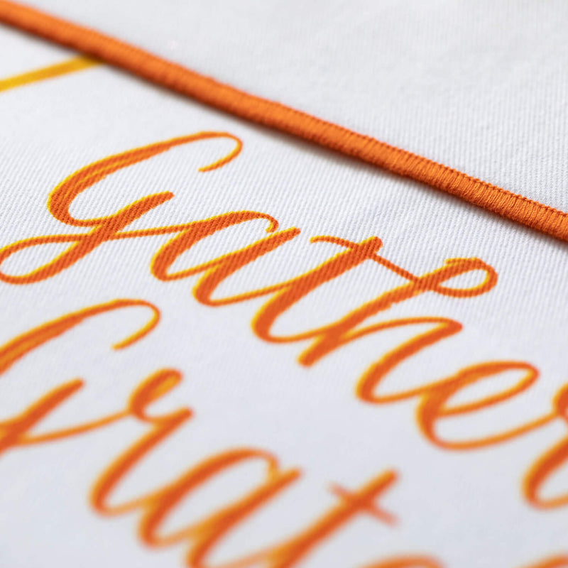 Harvest-Themed Linen Runner