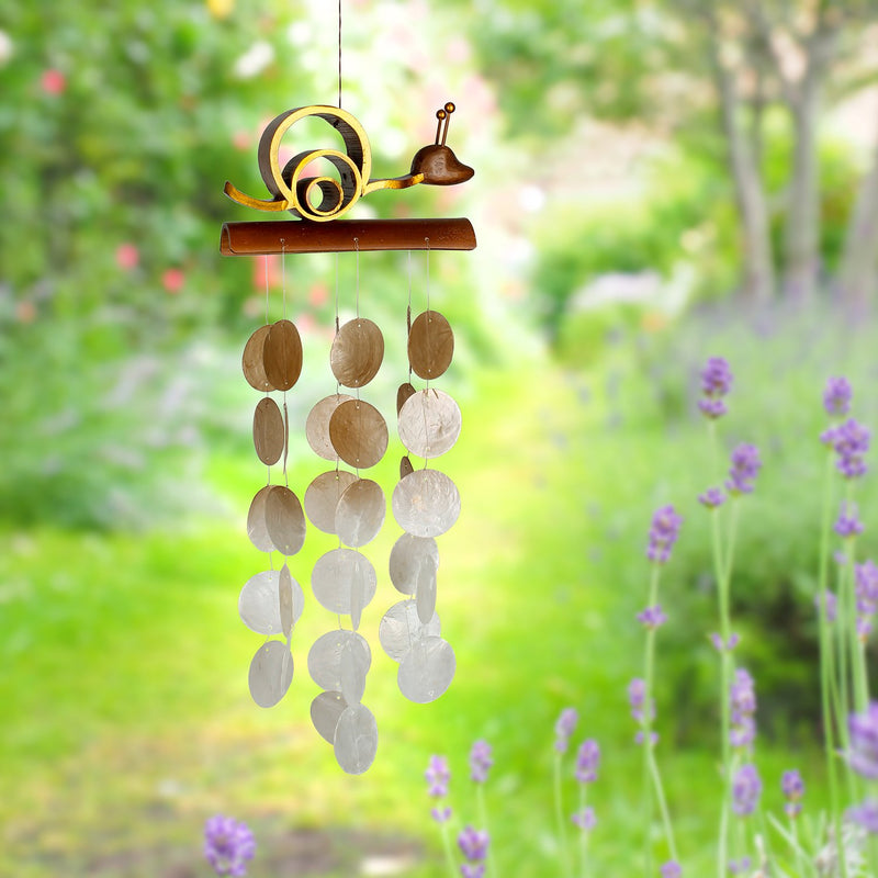 Snail Capiz Chime main image