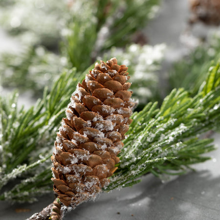 Frosted Pine & Pinecone Spray