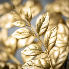 Gold Mini Leaf Spray