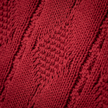 Winterberry Cable Knit Throw