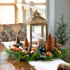 Copper Bottlebrush Tree Set 3
