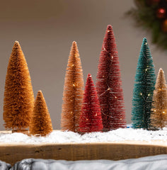 Copper Bottlebrush Tree Set 3