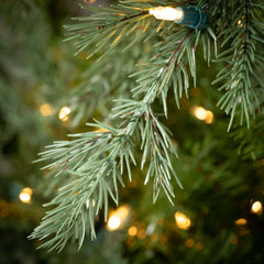 7.5' Lighted Pale Pine Tree