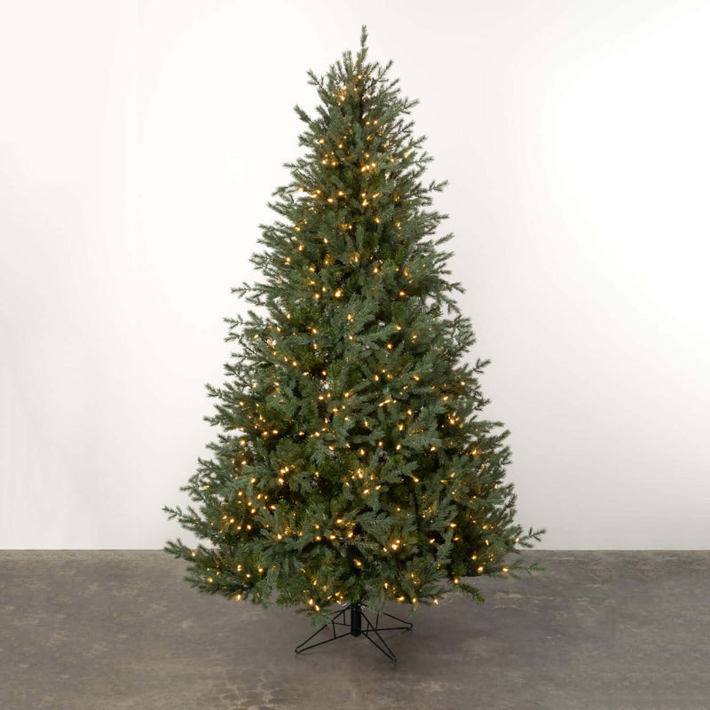 7.5' Lighted Pale Pine Tree