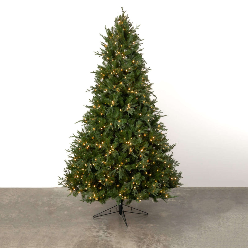 9' Lighted Pine Tree