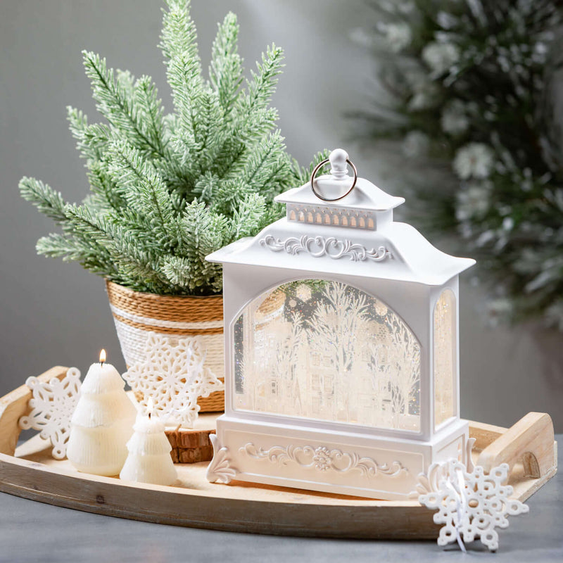 Evergreens In Basket Set Of 2