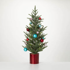 Potted Ornament Pine Tree