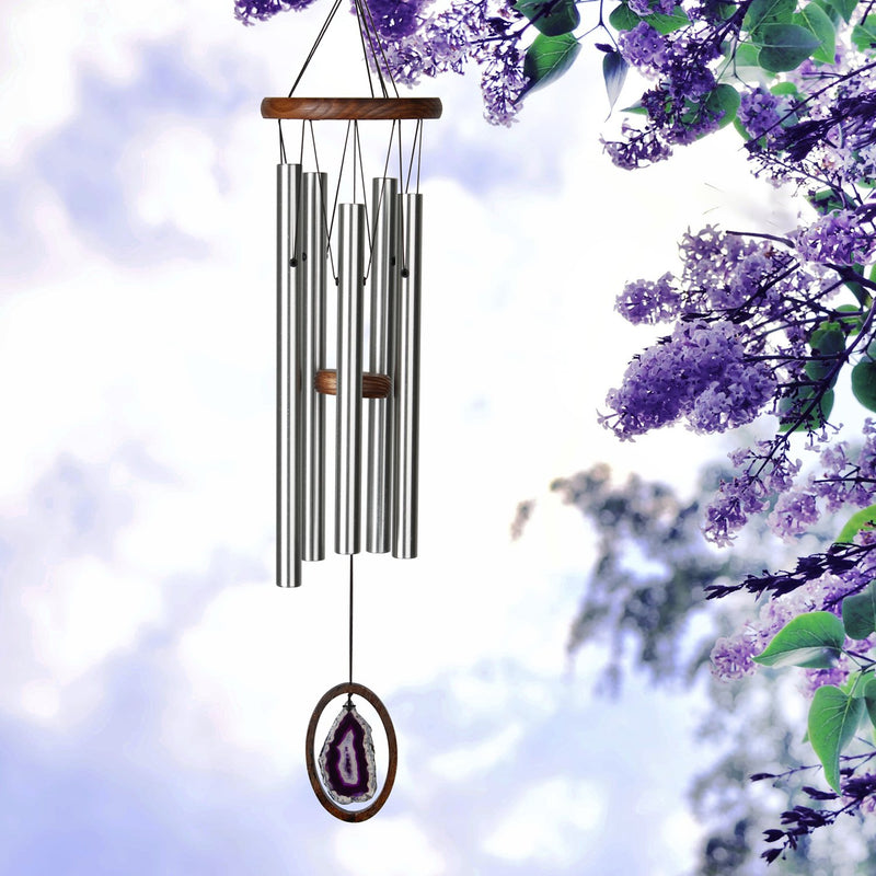 Agate Chime - Large, Purple main image