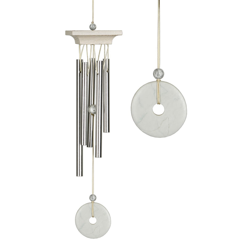 Woodstock White Marble Chime - Mini main image