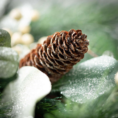 Dusted Pine Berry Wreath